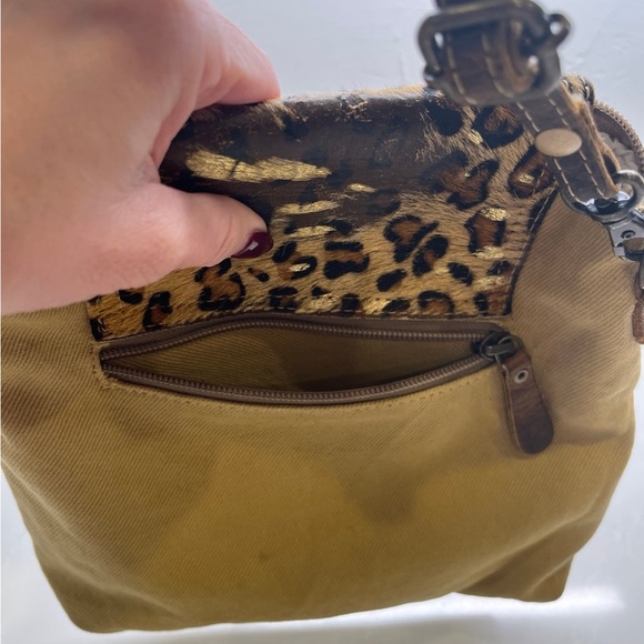 Myra bag leopard print and leather - Picture 5 of 5